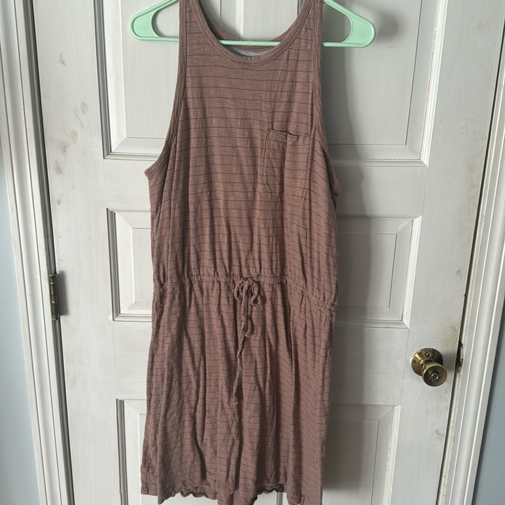 Up west Tie waist dress built-in bra